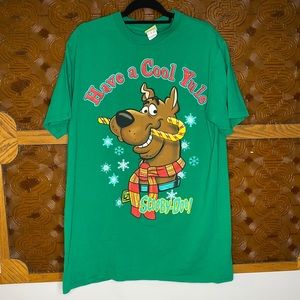 Scooby Doo Vintage 9s Christmas Shirt 